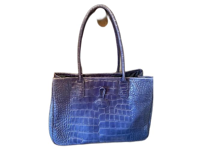 Roseau Longchamp Giunco Blu