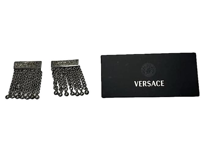 Set di gioielli in metallo antracite Versace Grigio antracite