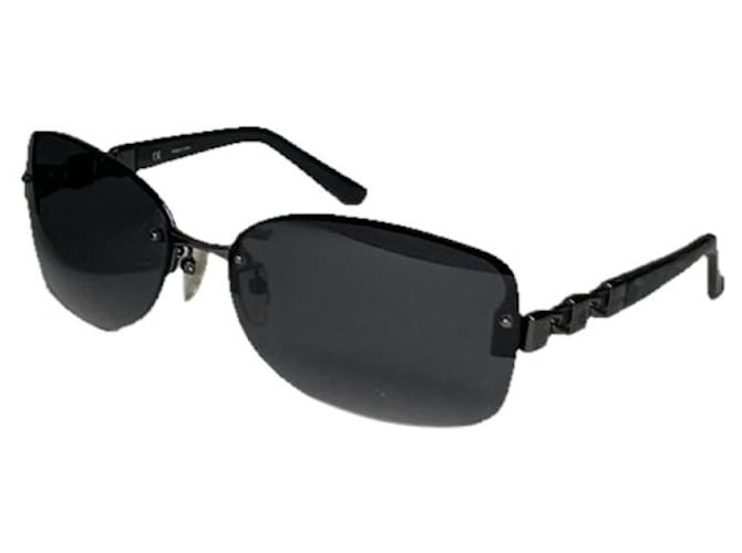 Occhiali da sole in plastica nera Loewe Nero