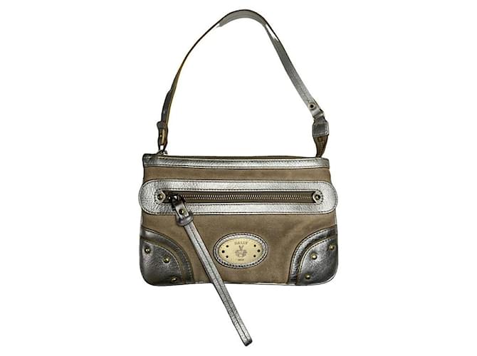 Borsa a mano in pelle multicolore Bally