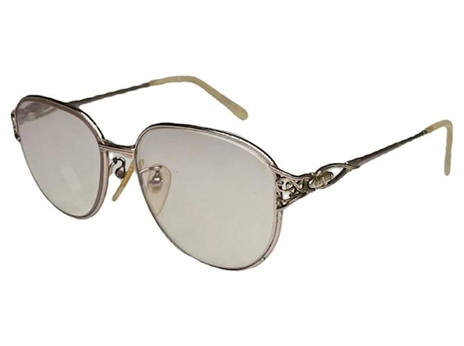 Céline Occhiali da sole in metallo dorato Celine D'oro