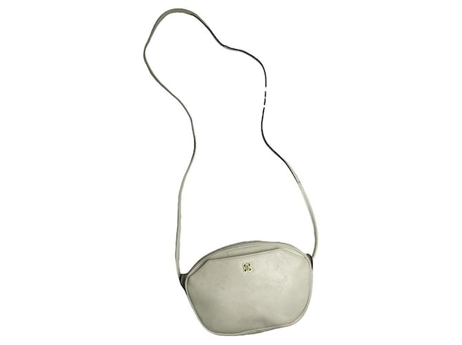 Borsa a mano mini Pocket in pelle bianca di Givenchy Bianco