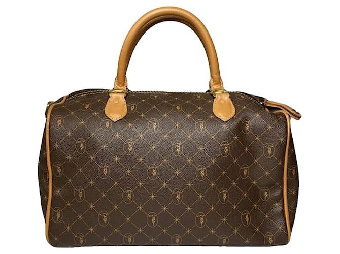 Borsa in pelle marrone Trussardi