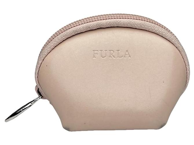 Clutch in pelle beige Furla