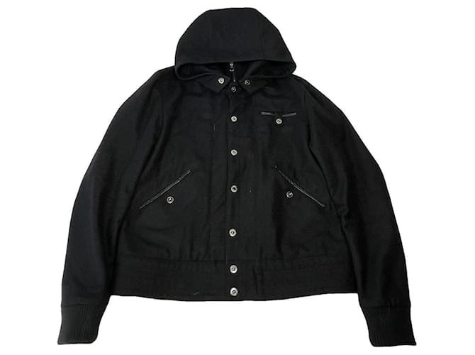 Giacca in cotone nera Versace Jeans Couture Nero