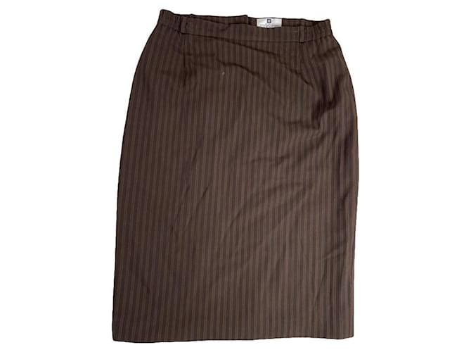 Gonna in lana marrone Givenchy