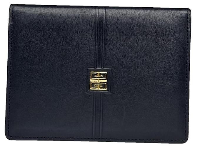 Borsa in pelle blu navy Givenchy