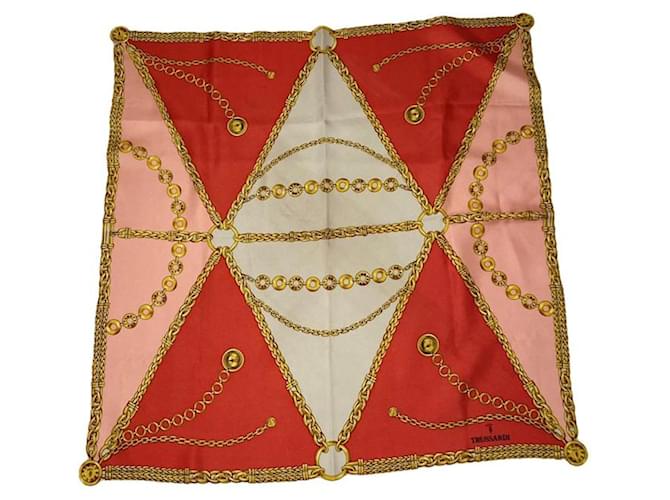 Sciarpa in seta multicolore Trussardi