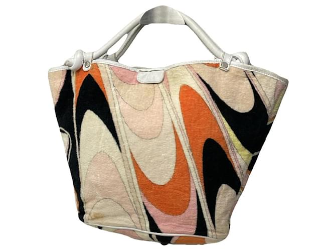 Borsa in lana multicolore Emilio Pucci