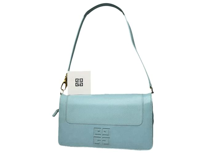 Borsa in pelle Givenchy 4G Blu