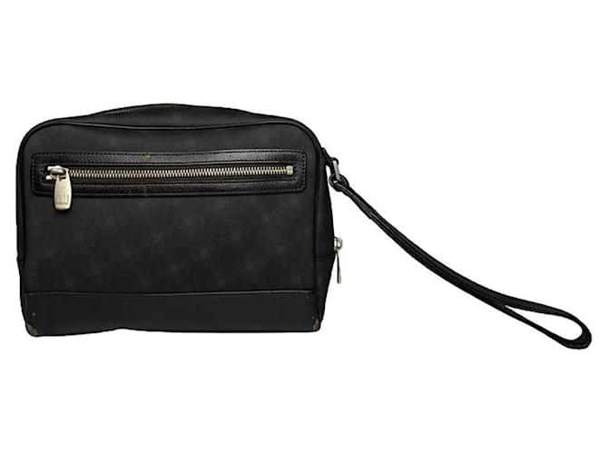 Borsa in pelle nera Alfred Dunhill Nero