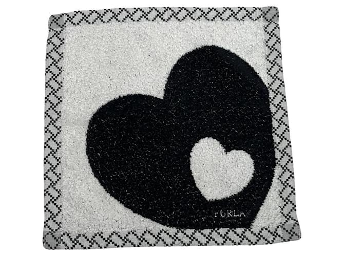 Sciarpa in cotone nera Furla Nero