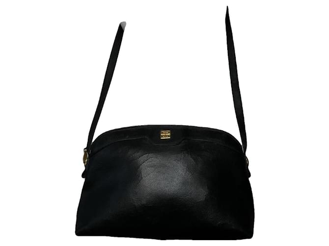 Borsa in pelle nera Givenchy 4G Nero