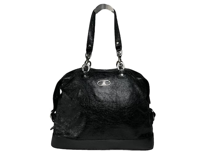 Bittersweet Céline Borsa a mano in pelle nera Celine Nero