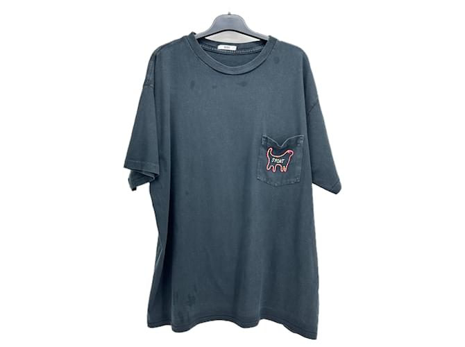 Johnnie Boden T-shirt BODE T.International S Cotone Grigio antracite