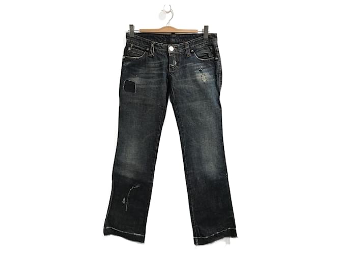 Jeans DSQUARED2 T.FR 40 Cotone Blu