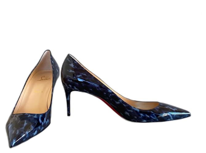 Christian Louboutin Scarpe LOUBOUTIN Decolleté 70mm Blu Blu navy