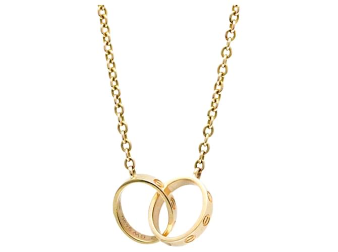 Collana Cartier Baby Love in oro rosa D'oro
