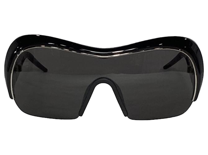 Occhiali da sole Givenchy Night Bird Mask in acetato nero