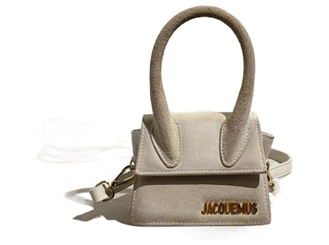 Borse JACQUEMUS T. Camoscio Beige