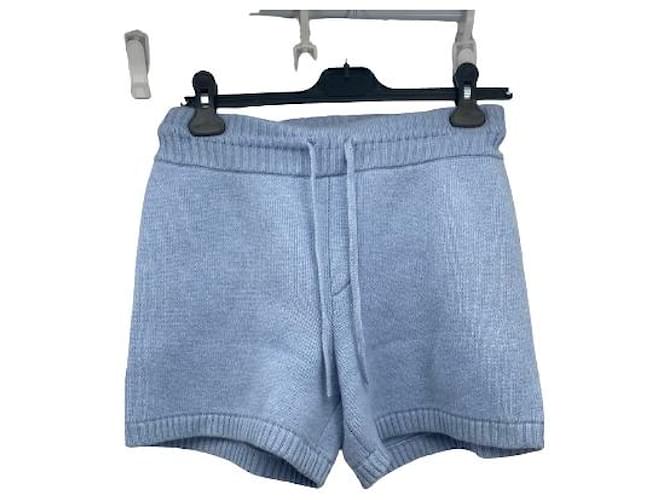 KHAITE Shorts T.International S Lana Blu