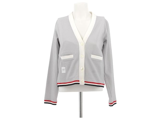 THOM BROWNE Maglieria T.FR 40 Cotone Grigio