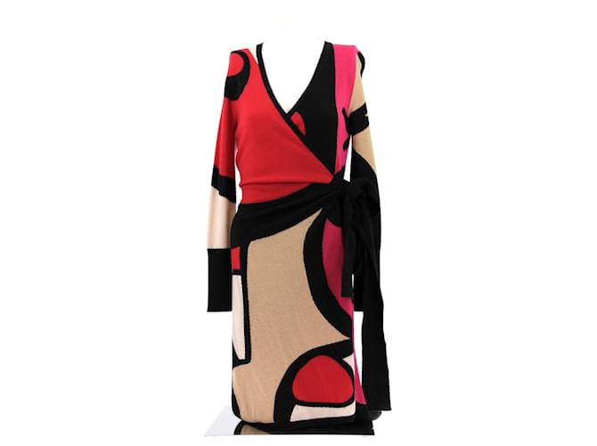 DIANE VON FURSTENBERG Abiti T.International M Cashmere Multicolore