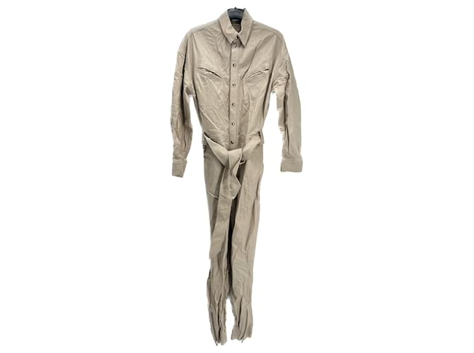 Tute IRO T.FR 34 Pelle Beige