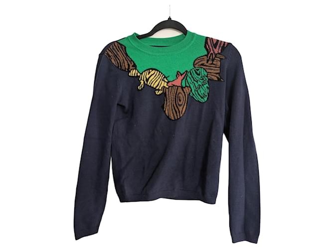 Jc De Castelbajac Maglione originale di Castelbajac Blu navy