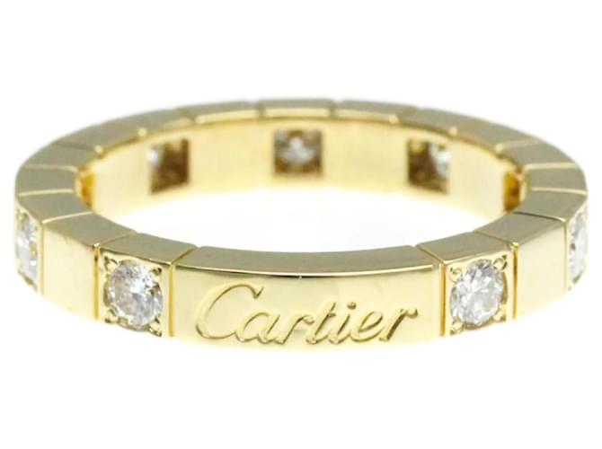 Anello mezzo diamante Cartier Lanieres D'oro