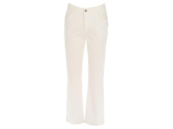 Pantaloni in cotone bianco Loro Piana - anni 2010