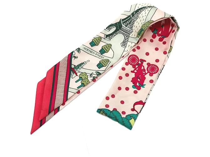 Sciarpa rosa Hermès