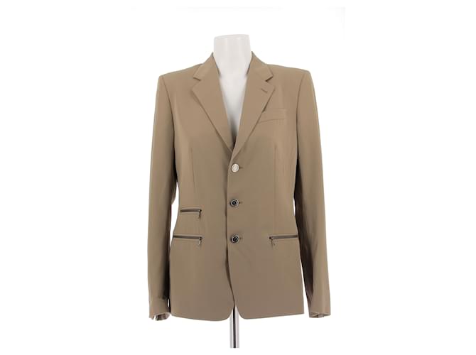 Giubbotti JEAN PAUL GAULTIER T.FR 40 Lana Beige