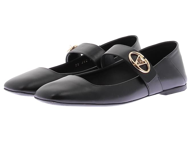 VALENTINO GARAVANI Ballerine T.EU 38 Pelle Nero