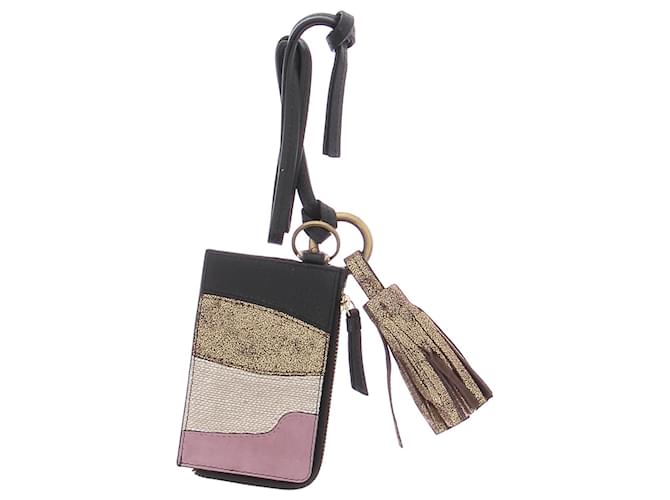 SESSUN Portafogli T. Pelle Nero