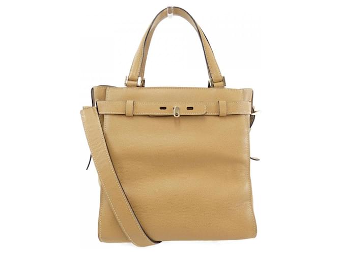 Borsa in pelle beige Valextra