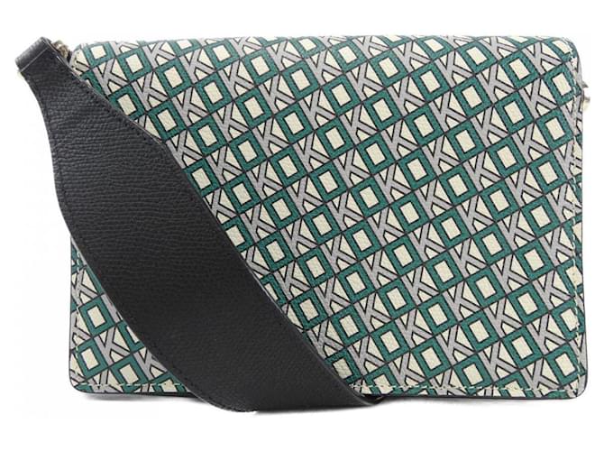 Borsa Valextra Nero Verde