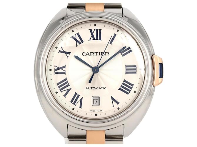 Orologio da polso in acciaio inossidabile Cartier Clé de PG Combi W2CL0002