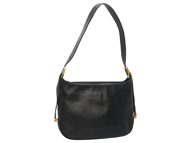 Borsa a Spalla BALLY in Pelle Nera Auth bs22637 Nero