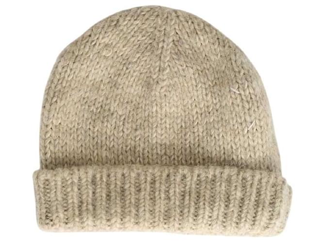 Maison Martin Margiela Cappello di lana Beige