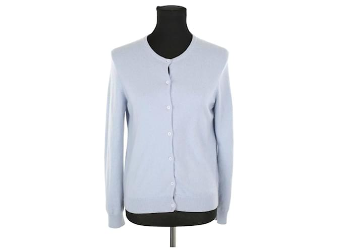 Eric Bompard Cardigan in cashmere blu