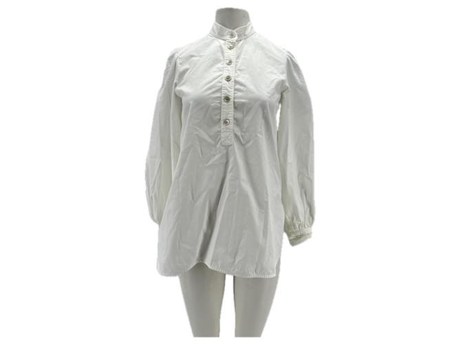 VANESSA BRUNO Top T.FR 34 Cotone Bianco