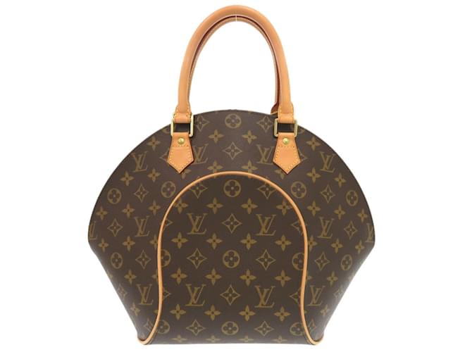 Borsa a mano Monogram Ellipse MM Louis Vuitton Marrone Monogramma