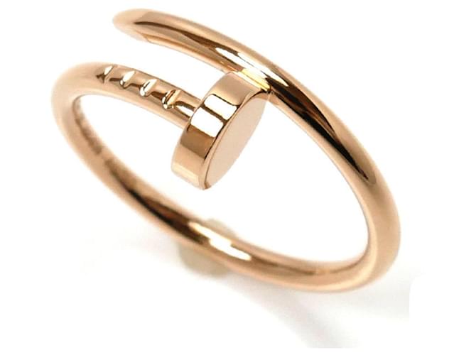 Anello Juste un Clou in oro rosa K18PG di Cartier