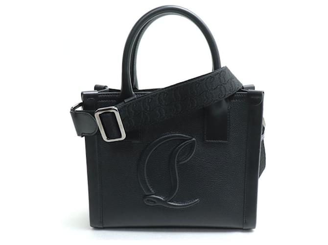 Borsa a Spalla Mini 2 Vie By My Side di Christian Louboutin Nero