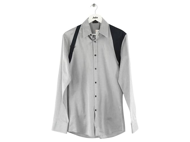 Alexander Mcqueen Camicia di cotone Grigio