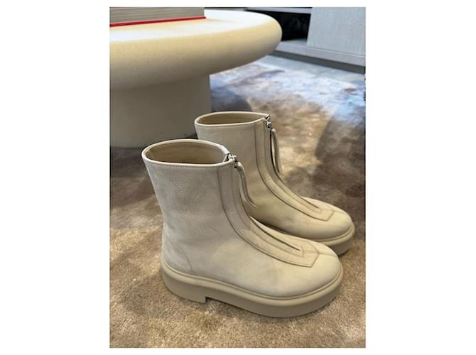 Stivaletti THE ROW T.EU 37 Pelle Beige