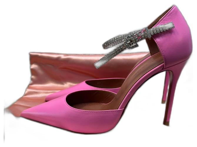 Amina Muaddi Ursina 105 Rosa