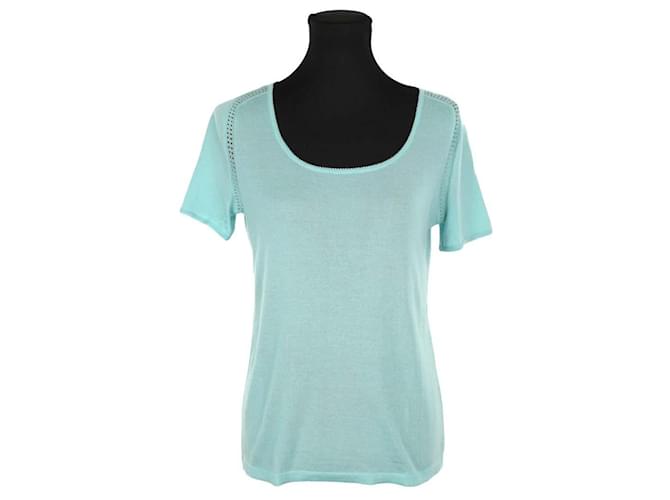 Nina Ricci Top in cashmere Blu