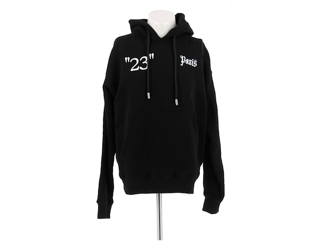 Off White OFF-WHITE Maglieria e felpe T.International L Cotone Nero